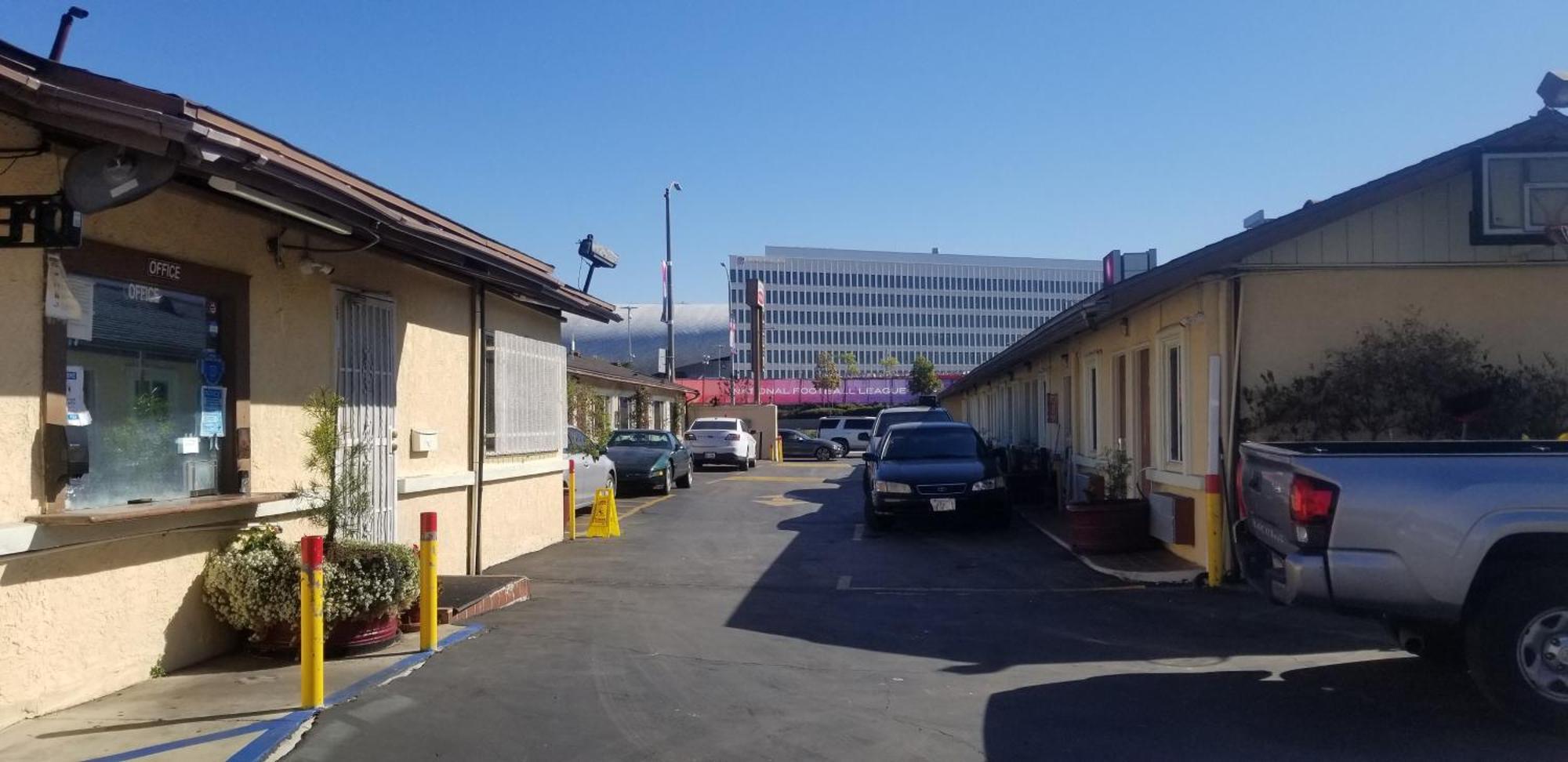 Hollywood Park Motel Инглвуд Экстерьер фото